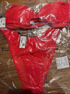 Garage Red Women's Bikini Set